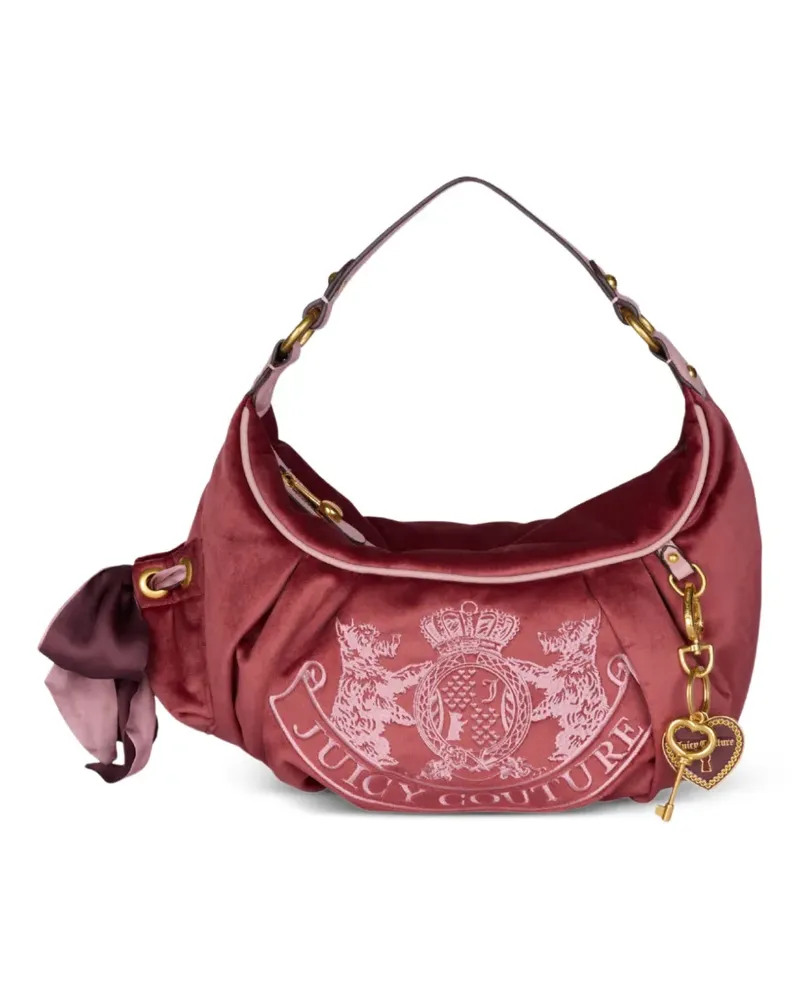Juicy Couture Schultertasche mit Logo - Rot Rot