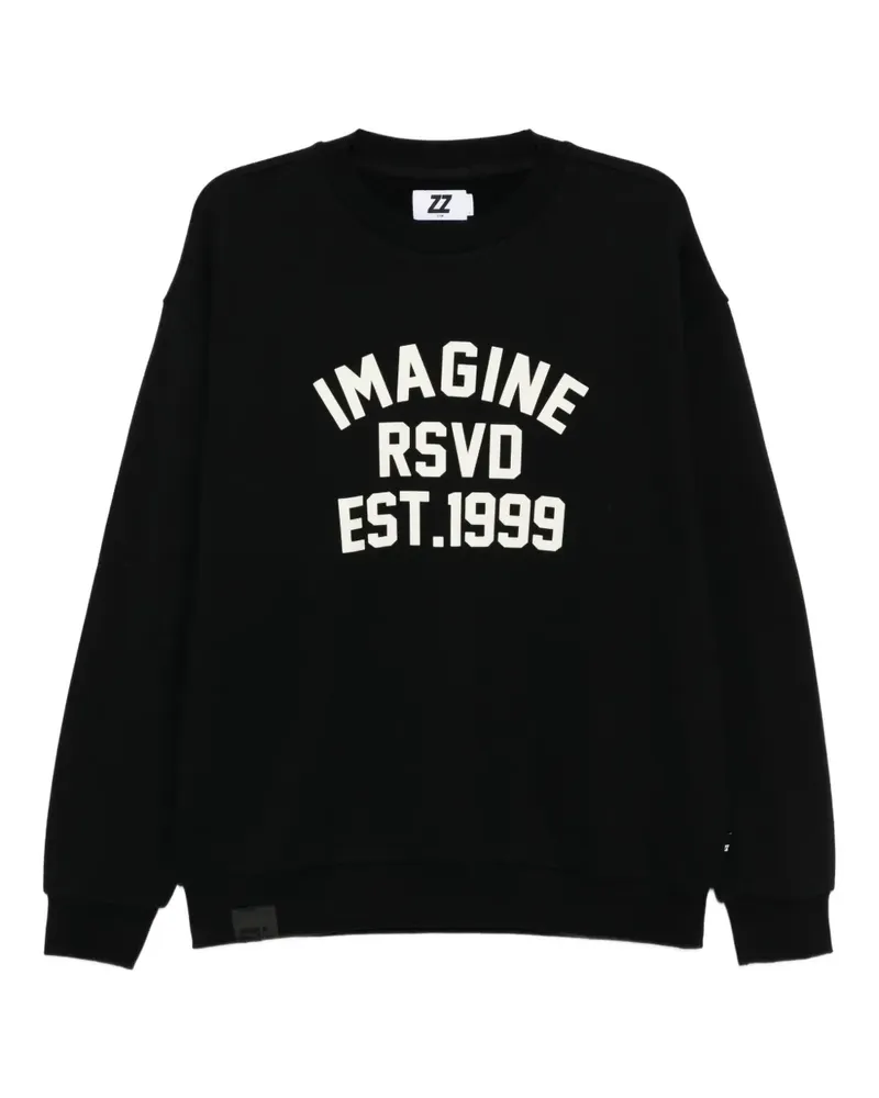 Izzue Sweatshirt mit Print - Schwarz Schwarz