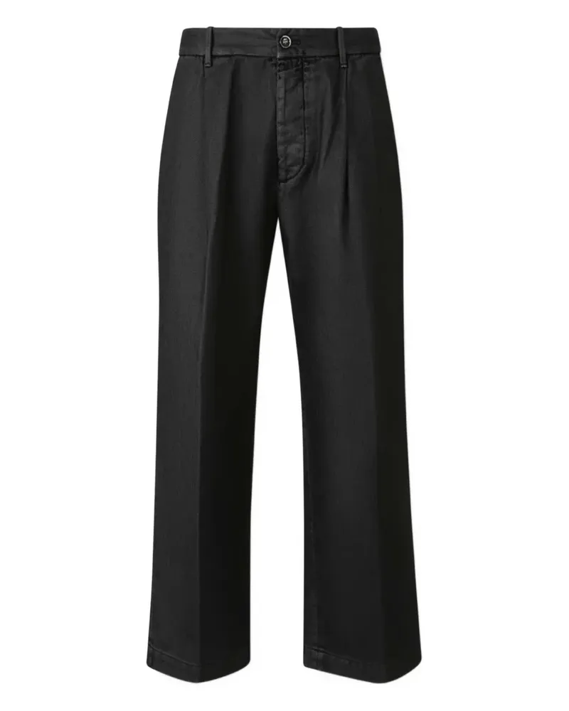 nine:inthe:morning Hose mit Bundfalten - Schwarz Schwarz