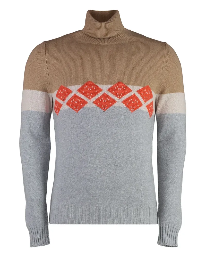 Malo Klassischer Kaschmirpullover - Nude Nude
