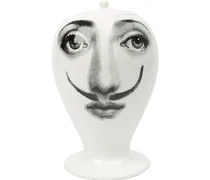 Femme aux Moustache' Keramikvase - Weiß