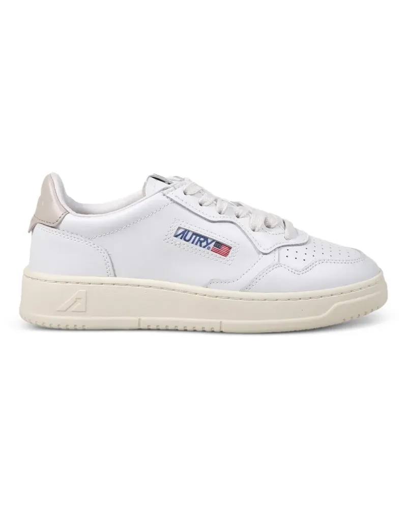 AUTRY Medalist Low perforated-toe sneakers - Weiß Weiß