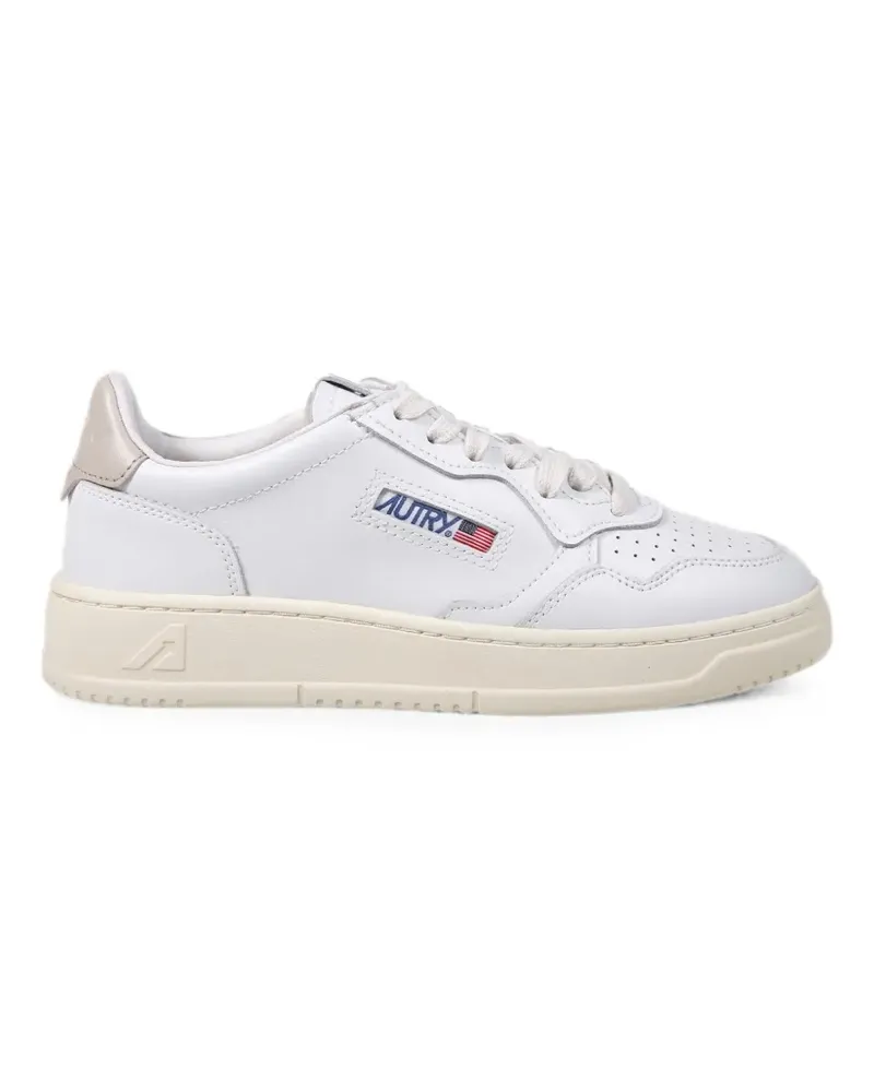 AUTRY Medalist Low perforated-toe sneakers - Weiß Weiß