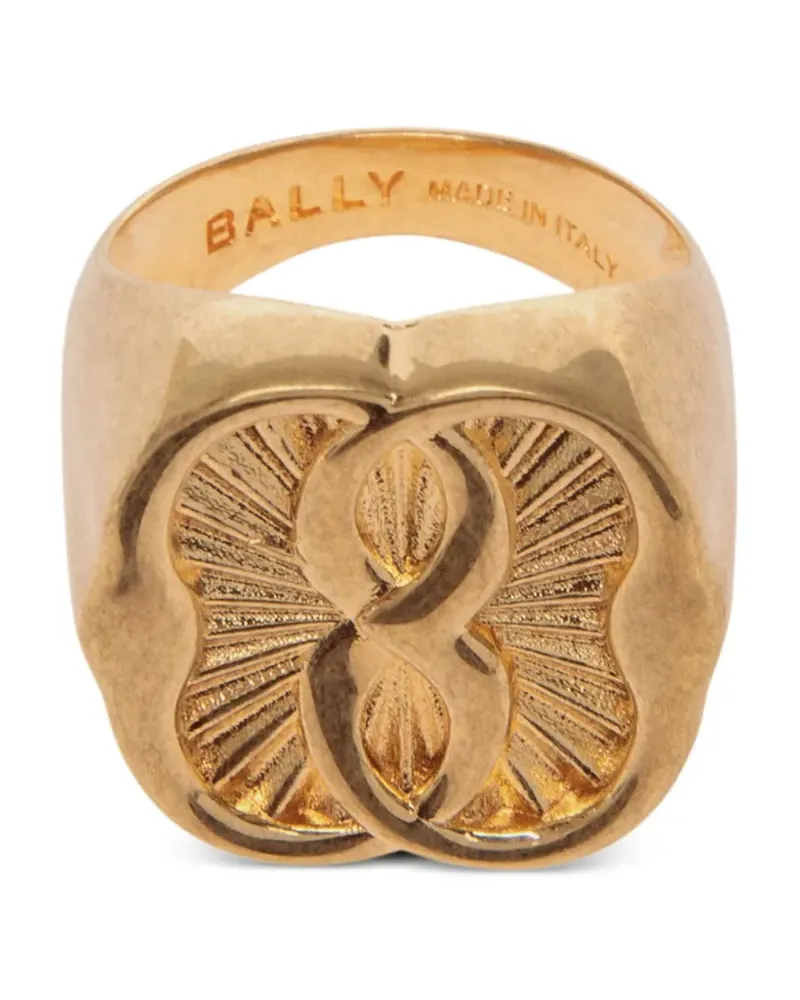 Bally Ring mit Gravur - Gold Gold