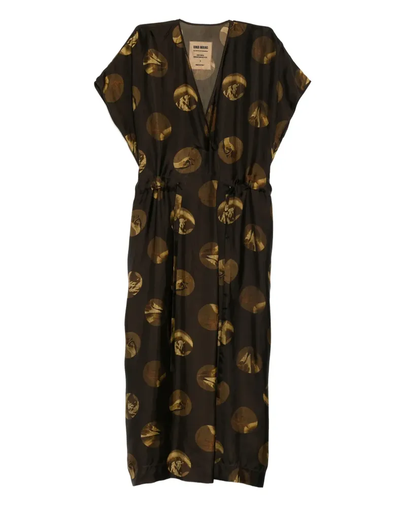 Uma Wang Acre Kleid - Braun Braun