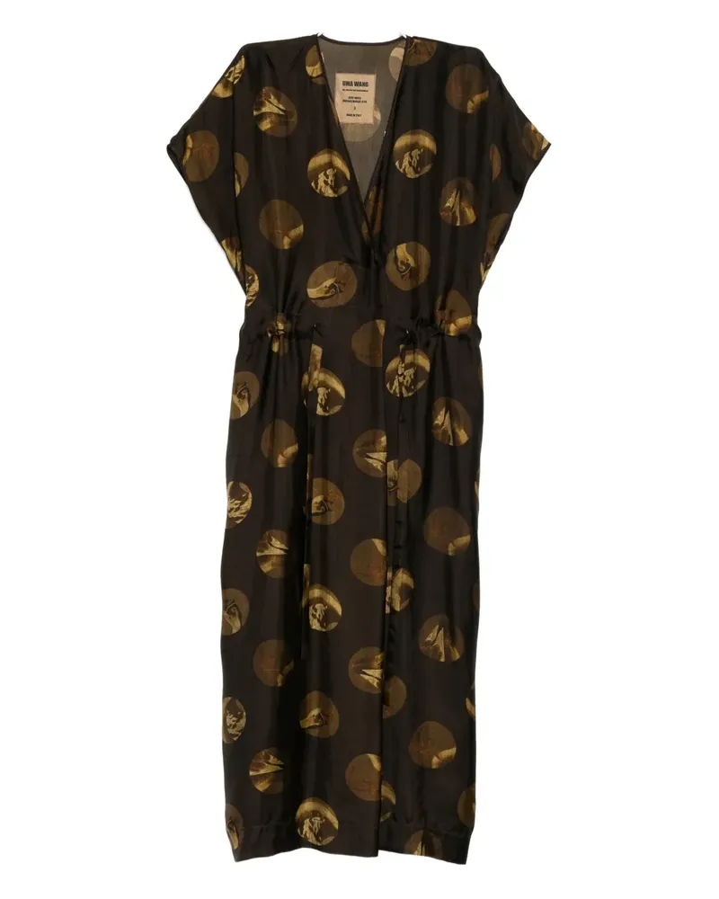Uma Wang Acre Kleid - Braun Braun