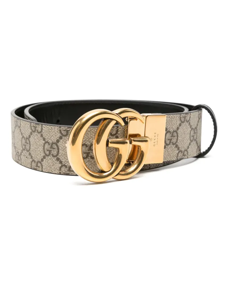 Gucci Wendbarer GG Marmont Gürtel - Nude Nude
