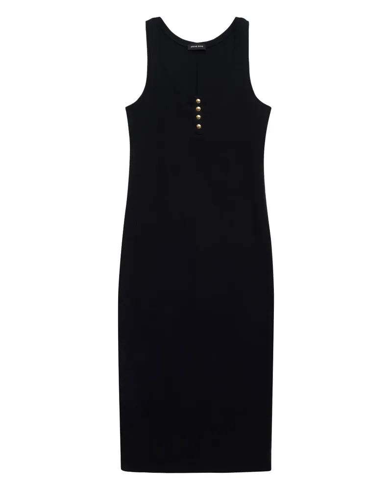 Anine Bing Alessia Kleid - Schwarz Schwarz