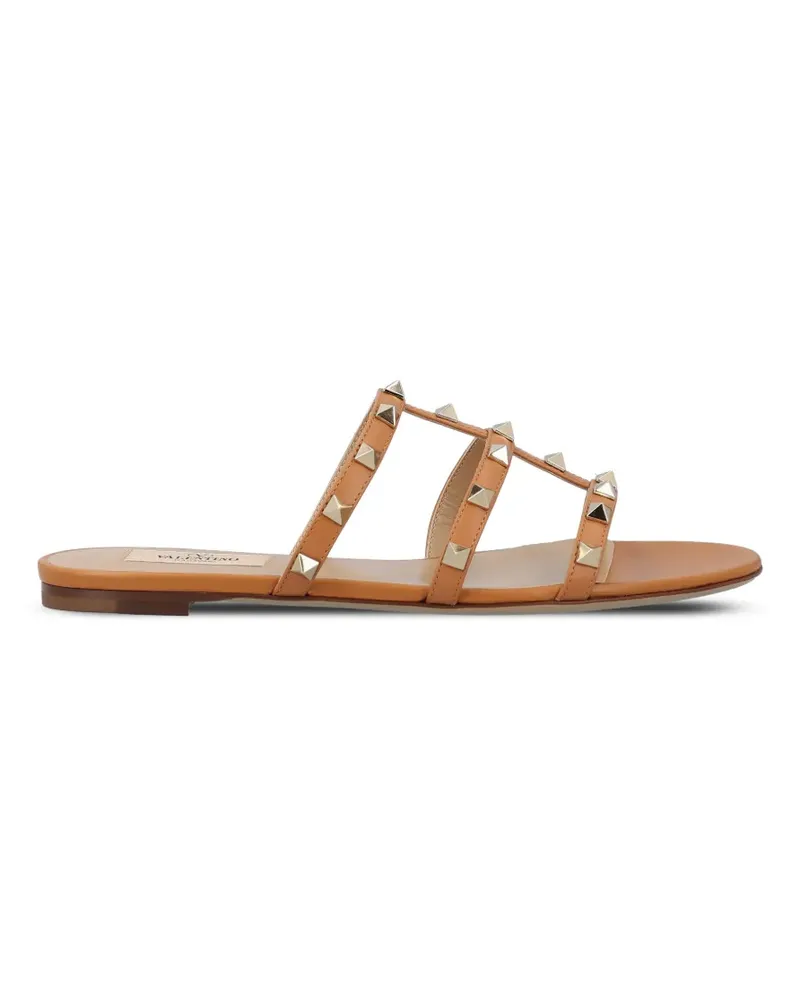 Valentino Garavani Rockstud caged sandals - Braun Braun