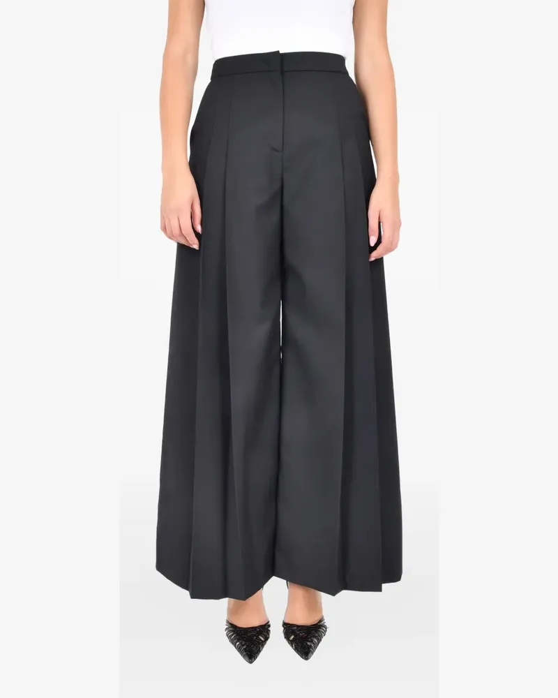 Pennyblack pleated trousers - Schwarz Schwarz
