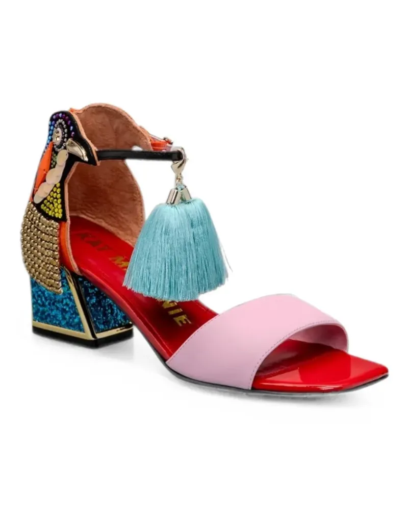 Kat Maconie Sandalen mit Quasten - Rosa Rosa