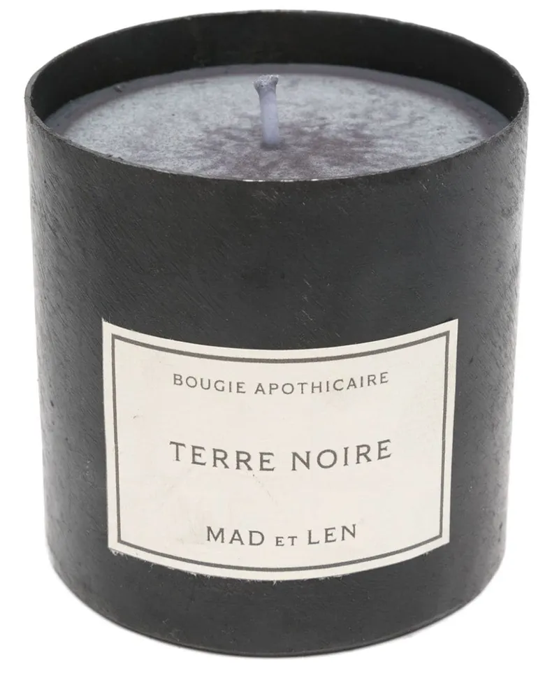 MAD et LEN Terre Noire Kerze (625g Schwarz