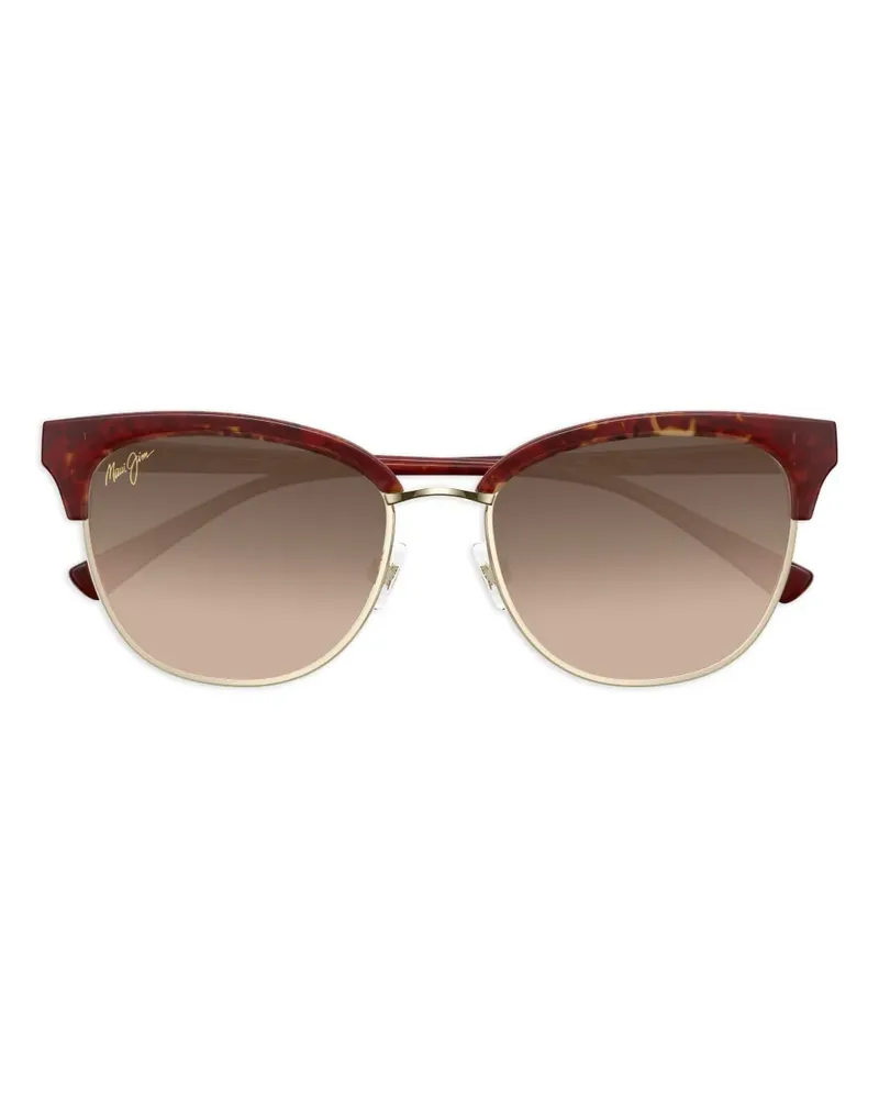 Maui Jim Lokelani Sonnenbrille in Schildpattoptik - Braun Braun