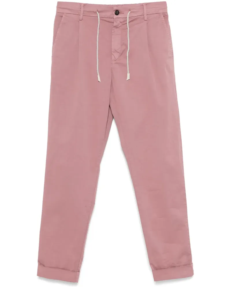 Eleventy Hose mit Tapered-Bein - Violett Violett