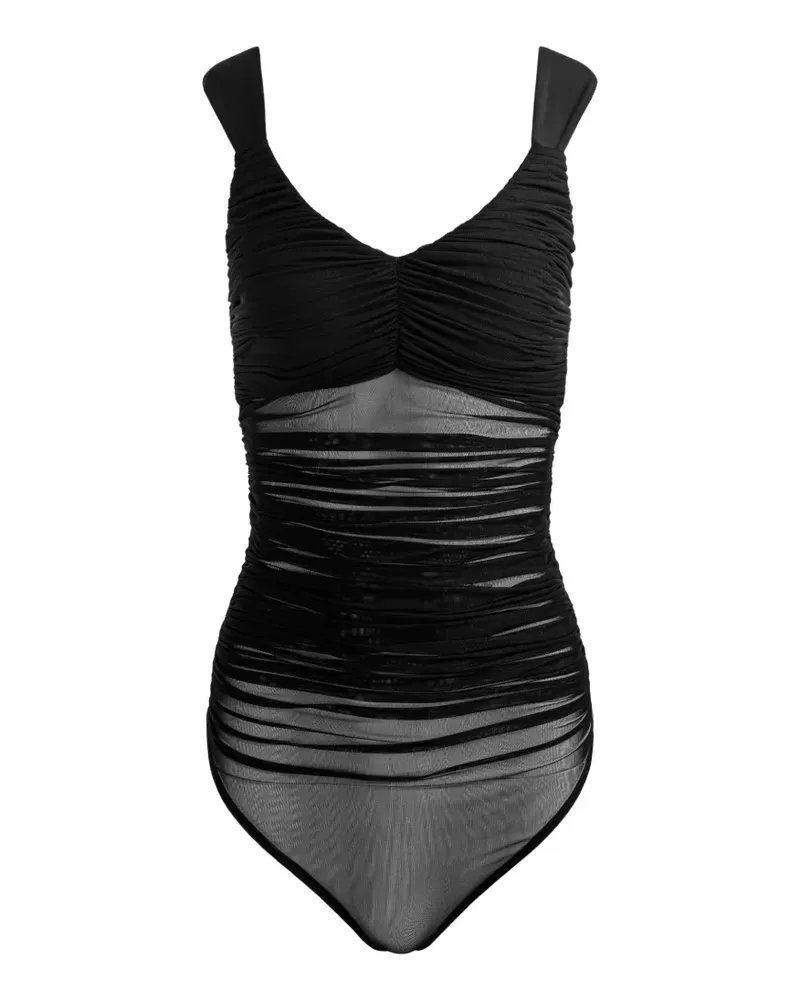 Alice + Olivia Renee Body - Schwarz Schwarz