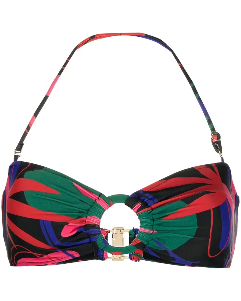 Pat Bo Tarsila Bandeau-Bikinioberteil - Mehrfarbig Mehrfarbig