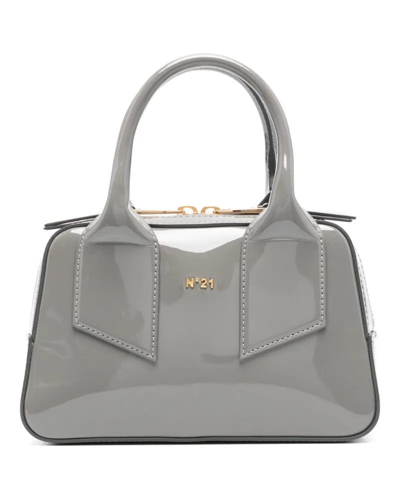 N° 21 Gris Mini-Tasche - Grau Grau
