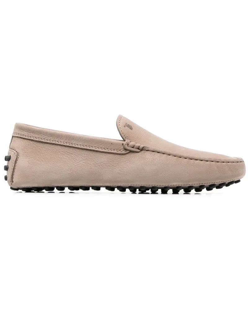 TOD'S Loafer aus Wildleder - Nude Nude