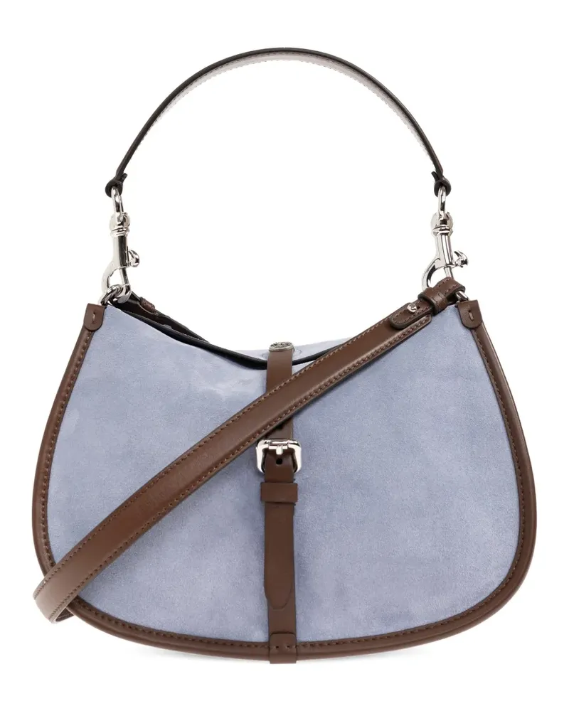 Etro buckle strap tote bag - Blau Blau