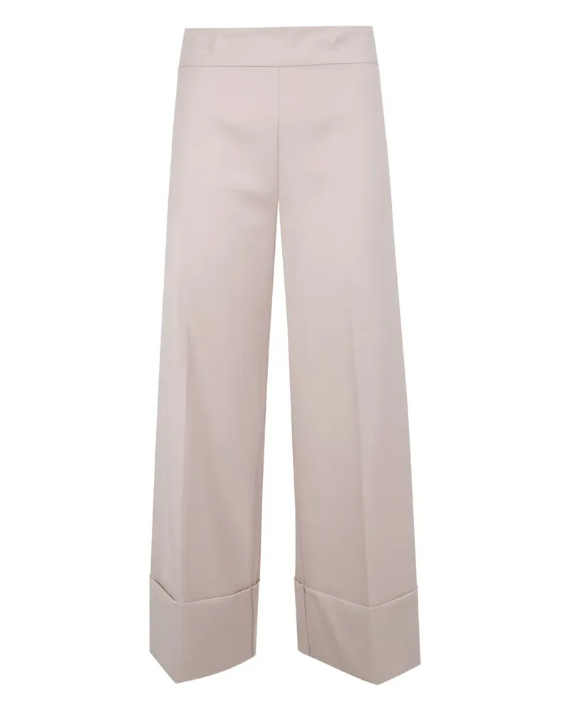 D.EXTERIOR cuffed trousers - Nude Nude