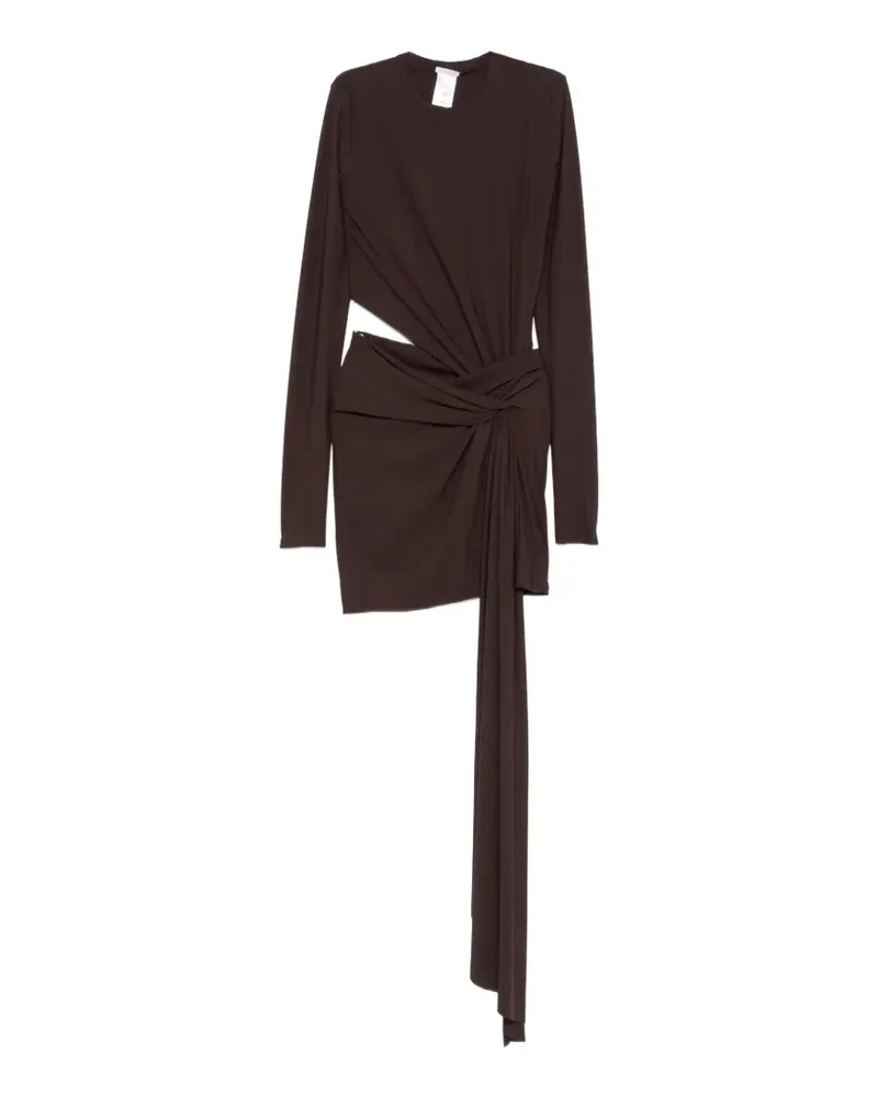 Amazuìn Anouk Minikleid mit Cut-Out - Braun Braun