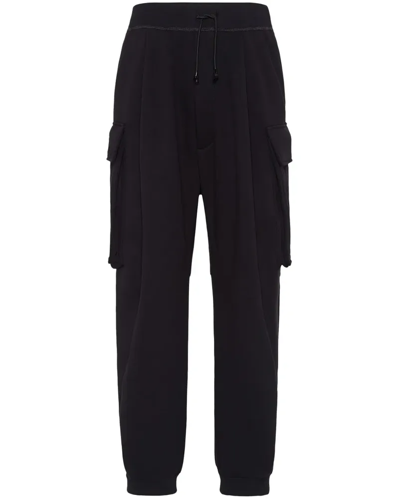 Dsquared2 Jogginghose mit aufgesetzten Taschen - Schwarz Schwarz