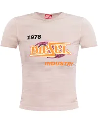 Diesel T-Uncuties-P4 T-Shirt Violett