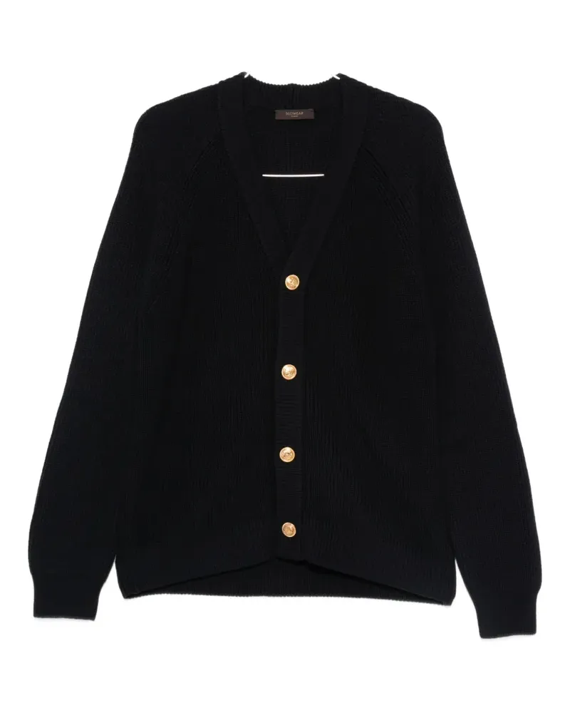 Zanone wool cardigan - Blau Blau