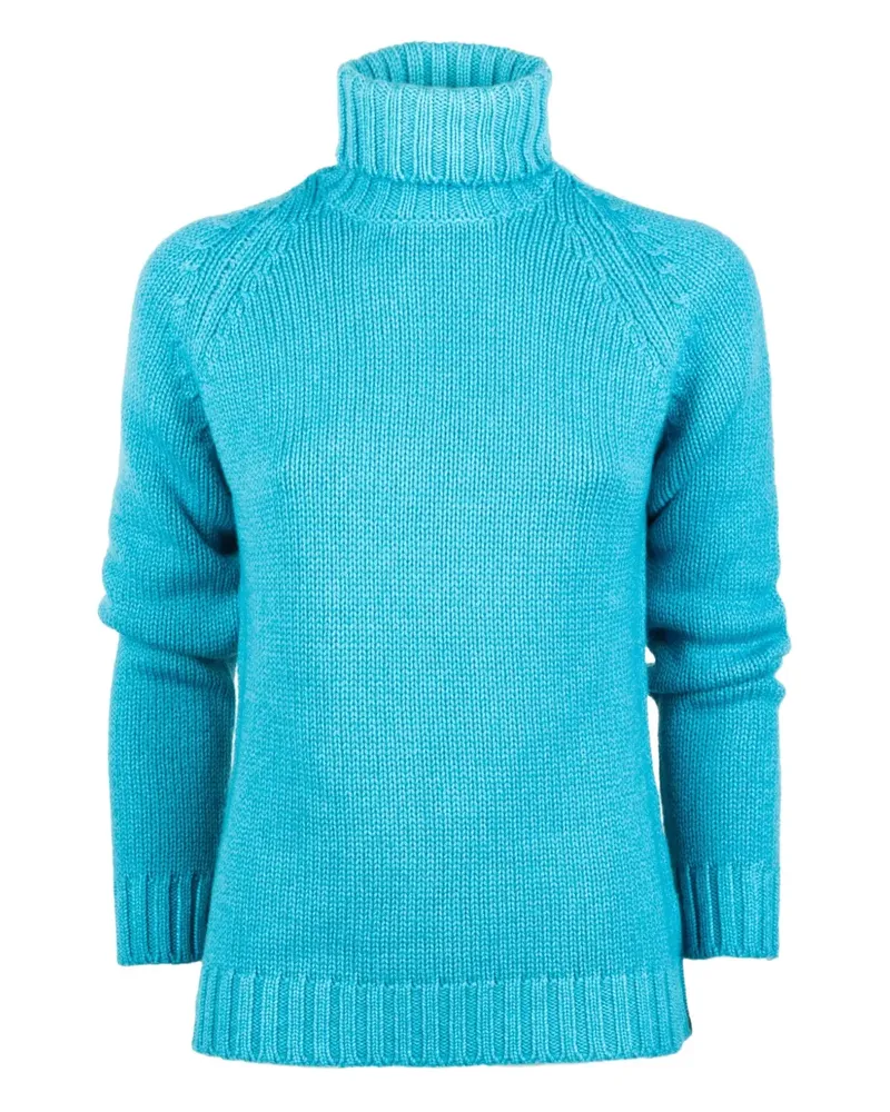 BASE Milano roll-neck sweater - Blau Blau