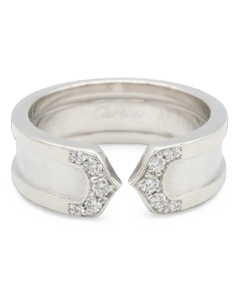 Cartier 2010s C2 diamond ring - Silber Silber