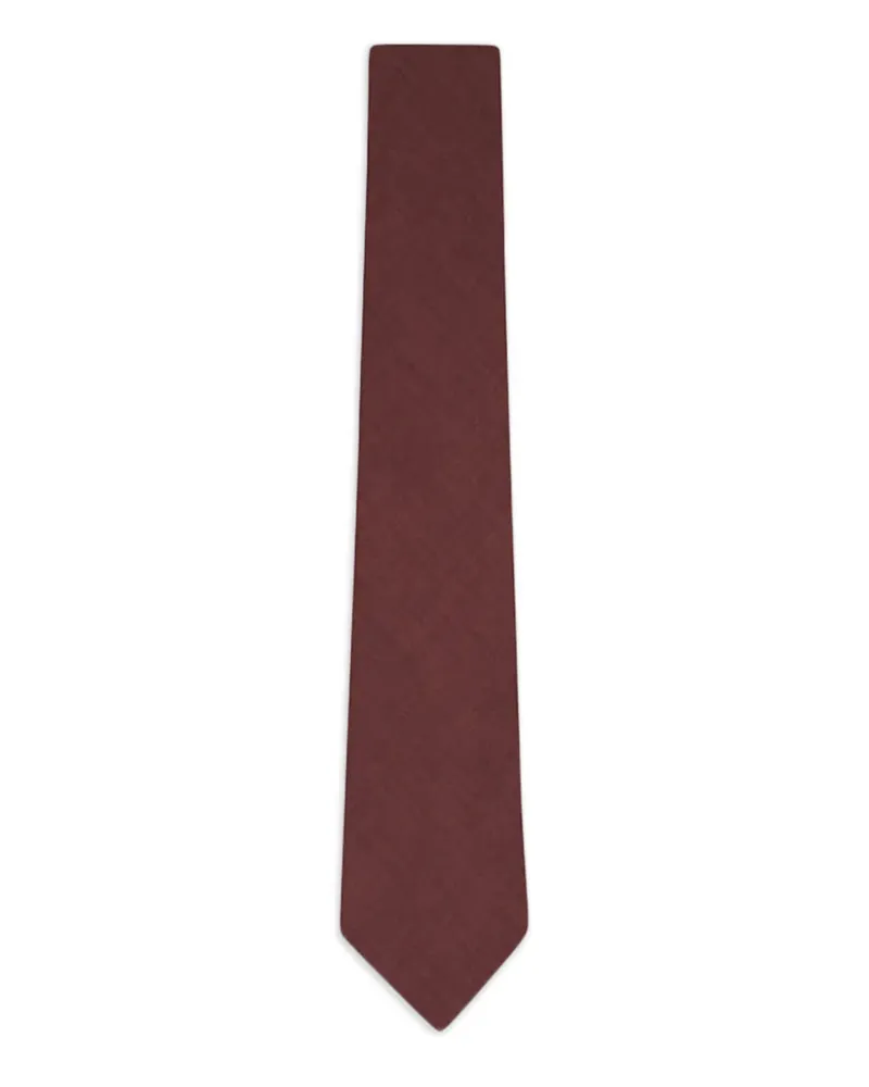 Canali wool tie - Braun Braun
