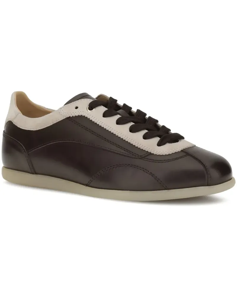 Brunello Cucinelli Sneakers mit Schnürung - Braun Braun