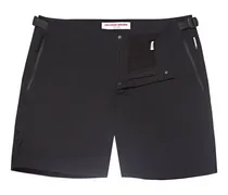 Bulldog Badeshorts mit Streifen - Blau