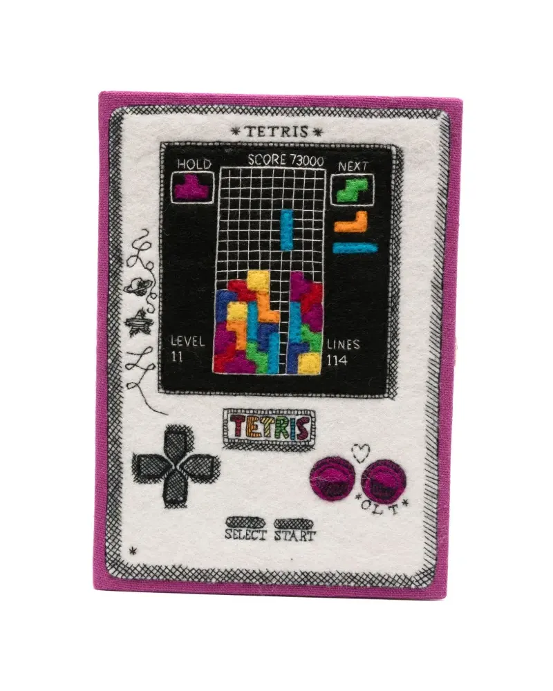 Olympia Le-Tan Tetris Clutch - Nude Nude
