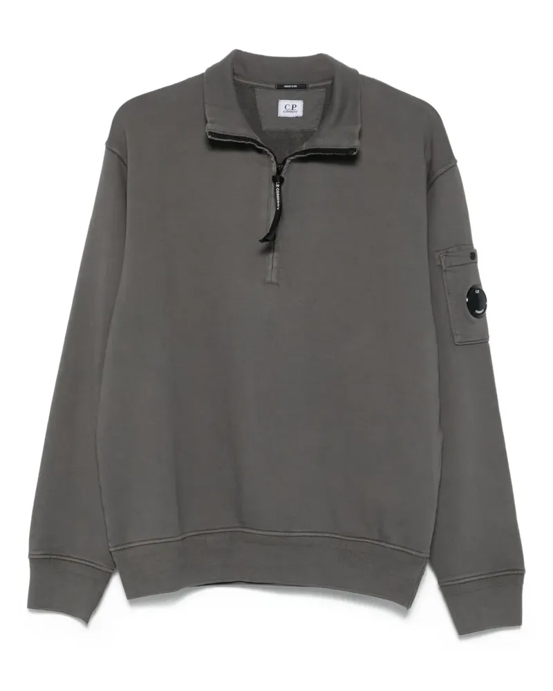 C.P. Company Sweatshirt mit Reißverschluss - Grau Grau