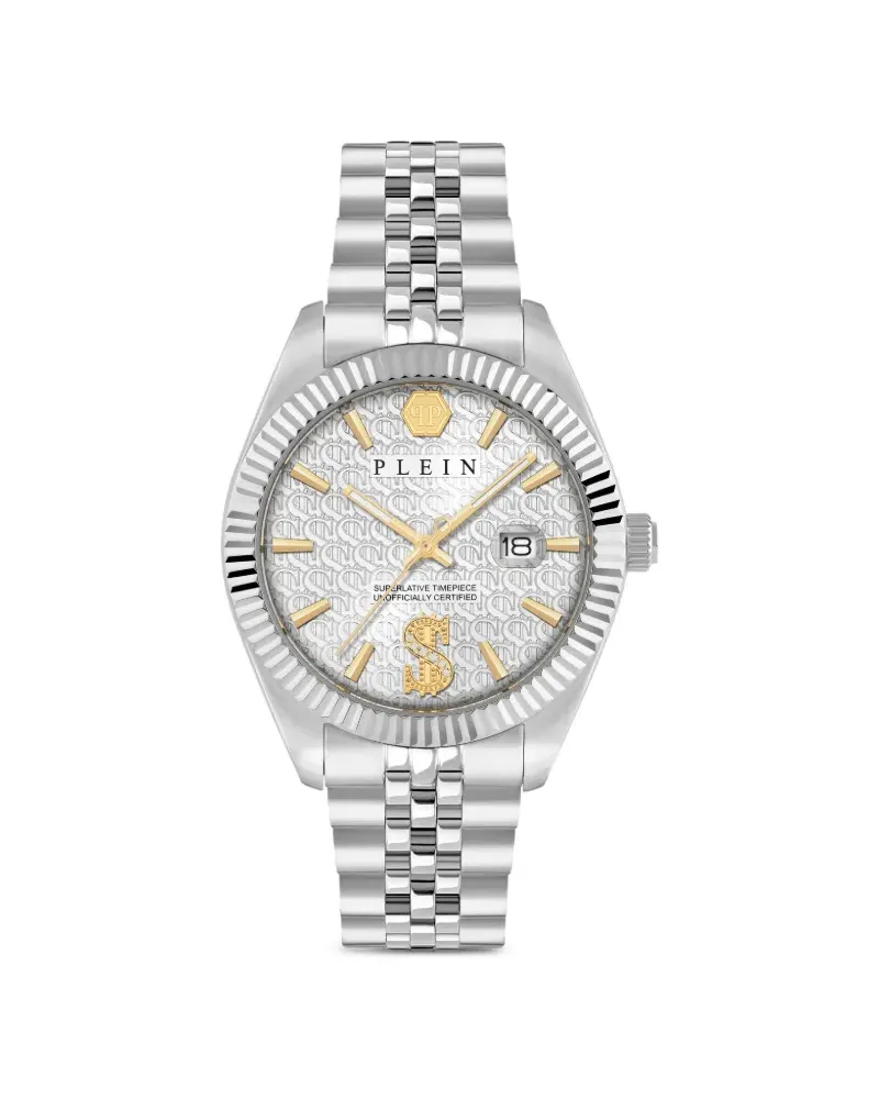 Philipp Plein New Date Superlative 41mm - Silber Silber