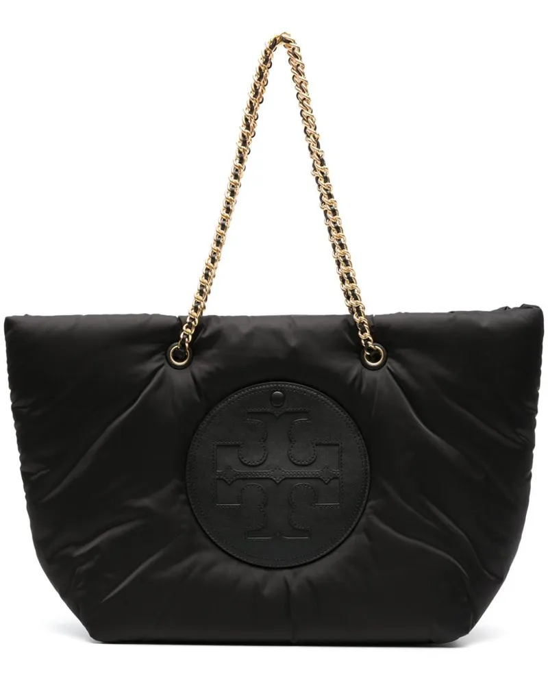 Tory Burch Ella Chain Soft Tote Bag - Schwarz Schwarz