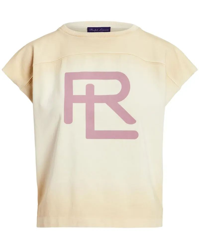 Ralph Lauren T-Shirt aus Baumwolle - Nude Nude