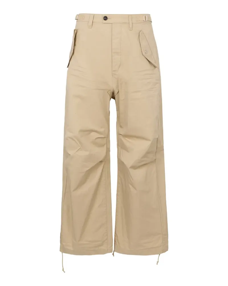 Dsquared2 Utility2 Wide-Leg-Hose - Nude Nude