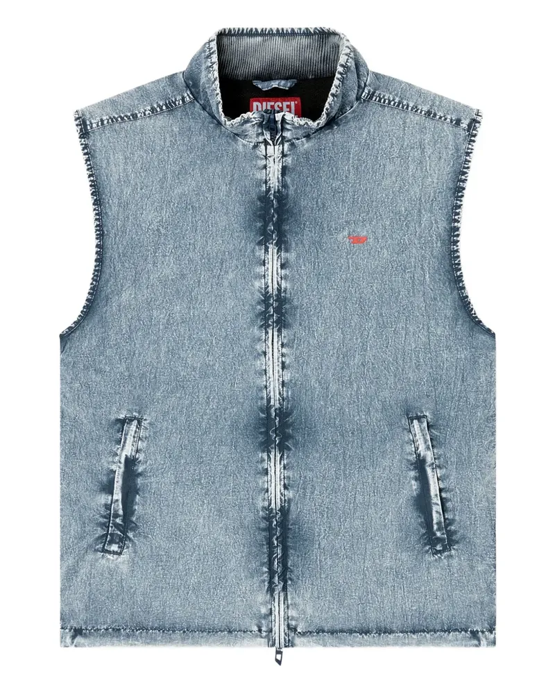 Diesel J-erb Jeansjacke - Blau Blau