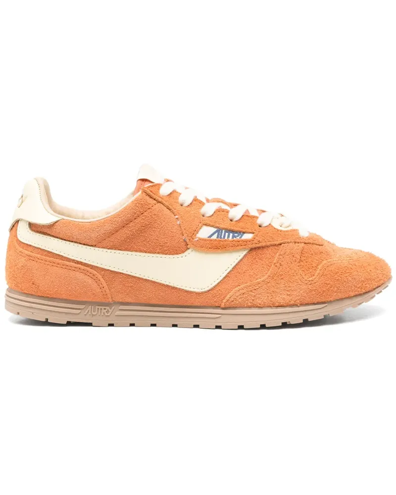 AUTRY Windspin Sneakers - Orange Orange