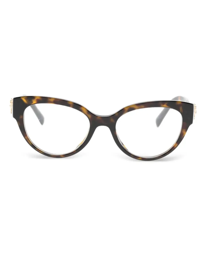 Dolce & Gabbana cat-eye glasses - Braun Braun