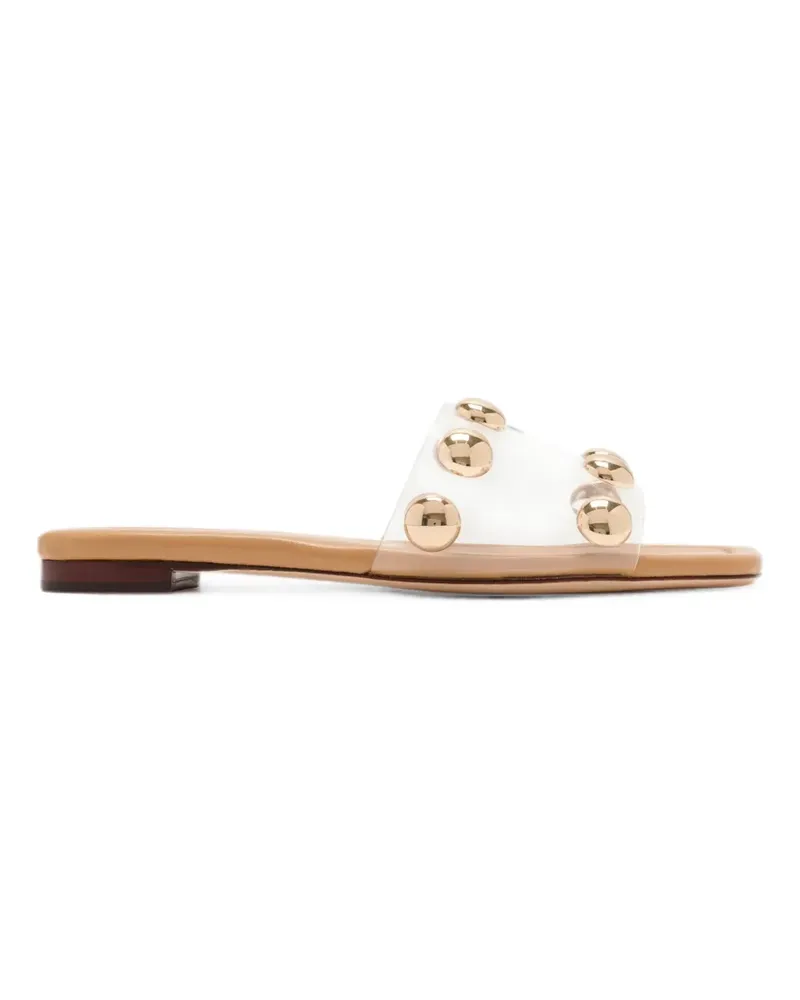 Loeffler Randall Flache Hayes Sandalen - Weiß Weiß