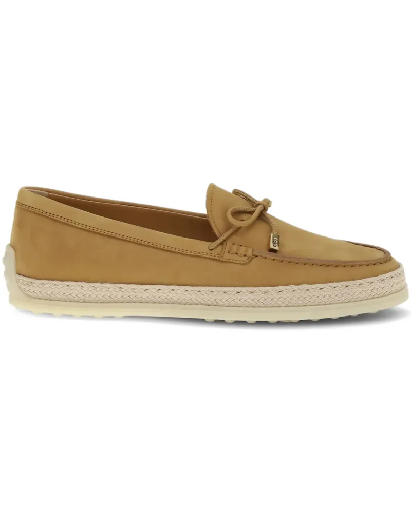 TOD'S Loafer mit Schleifendetail - Nude Nude