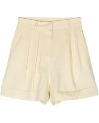 ANDAMANE Shorts mit Falten Gelb