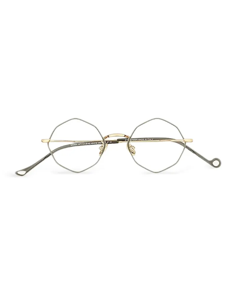 Eyepetizer Sierra Vista Brille mit geometrischem Gestell - Grün Grün