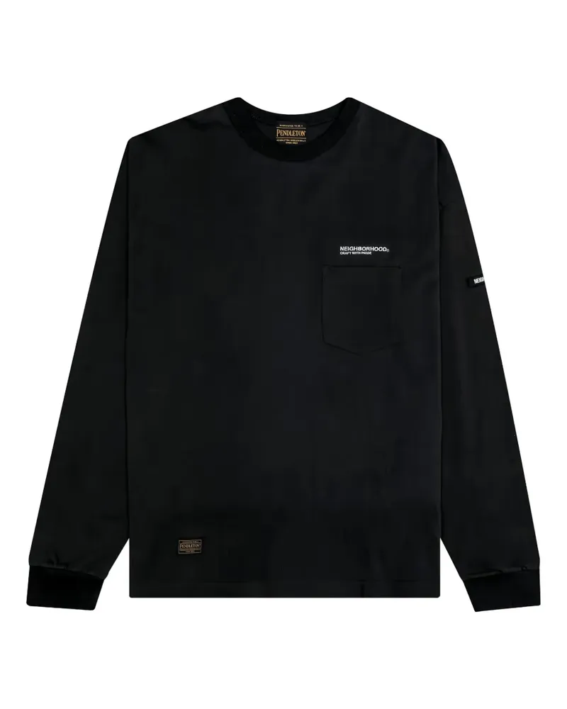 Neighborhood Pendleton Sweatshirt - Schwarz Schwarz