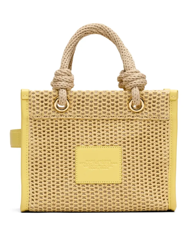 Marc Jacobs small The Tote Bag woven-rope tote bag - Nude Nude