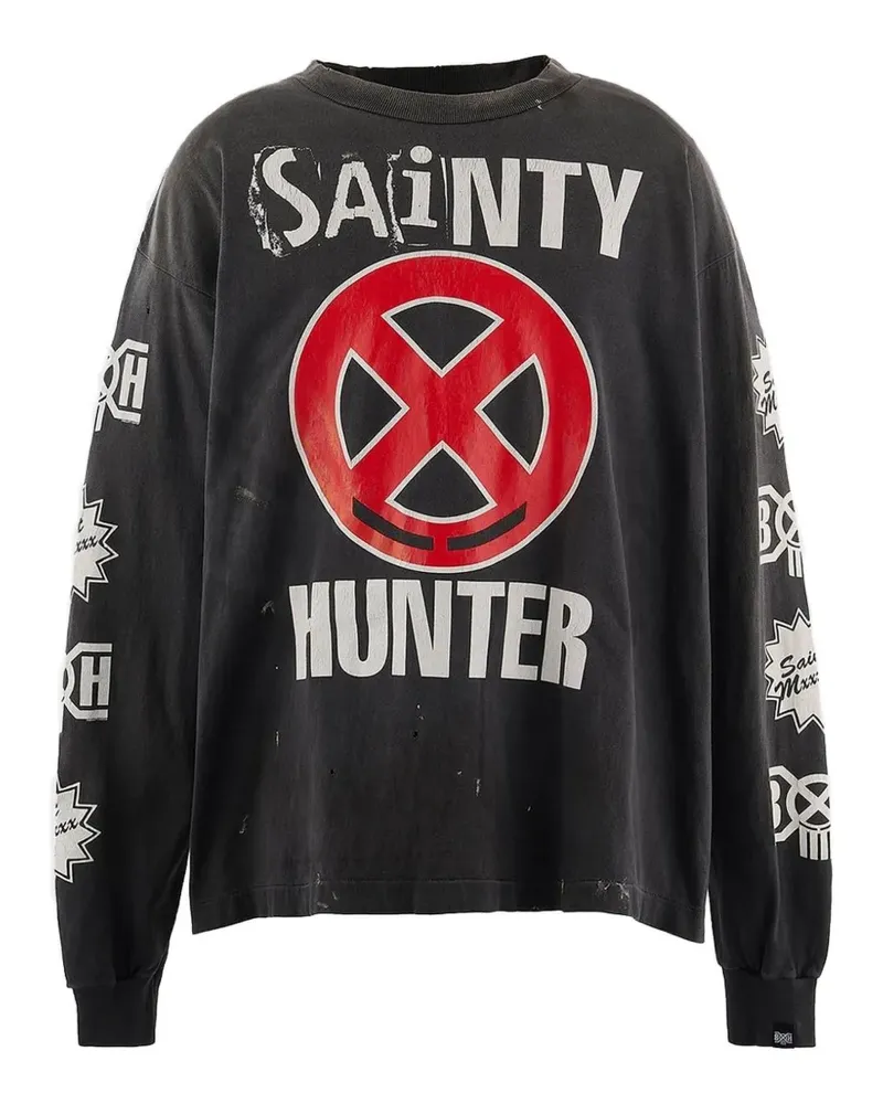 SAINT MXXXXXX BOUNTY HUNTER Sainty Hunter long-sleeve T-shirt - Schwarz Schwarz