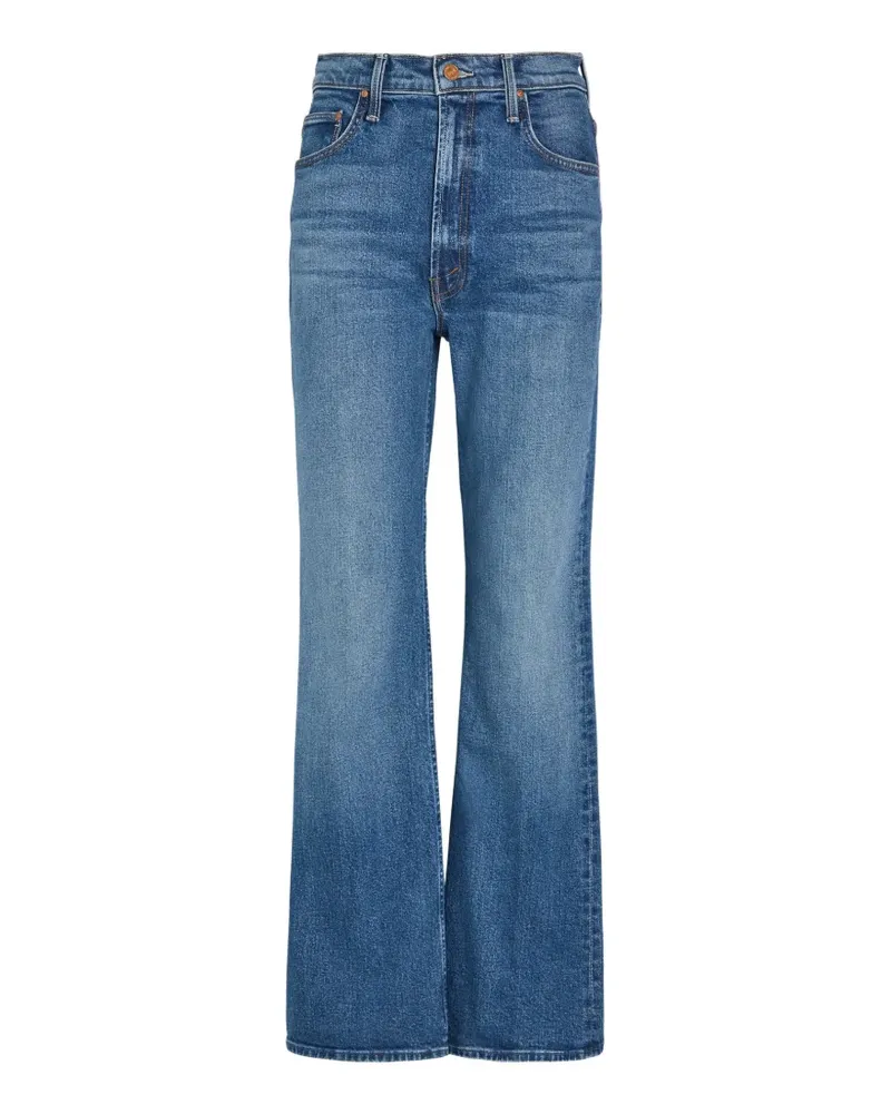 Mother faded-effect bootcut jeans - Blau Blau